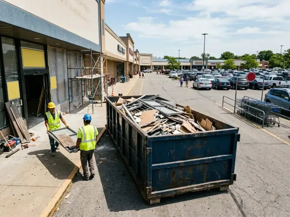 retail-store-renovation-debris-003 — frequently asked questions, Roll-off Dumpster Rentals in Dickinson, TX